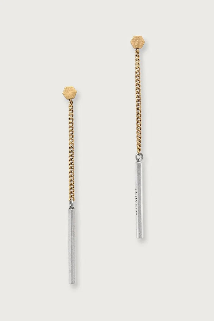 Pendientes metálicos de mujer AllSaints