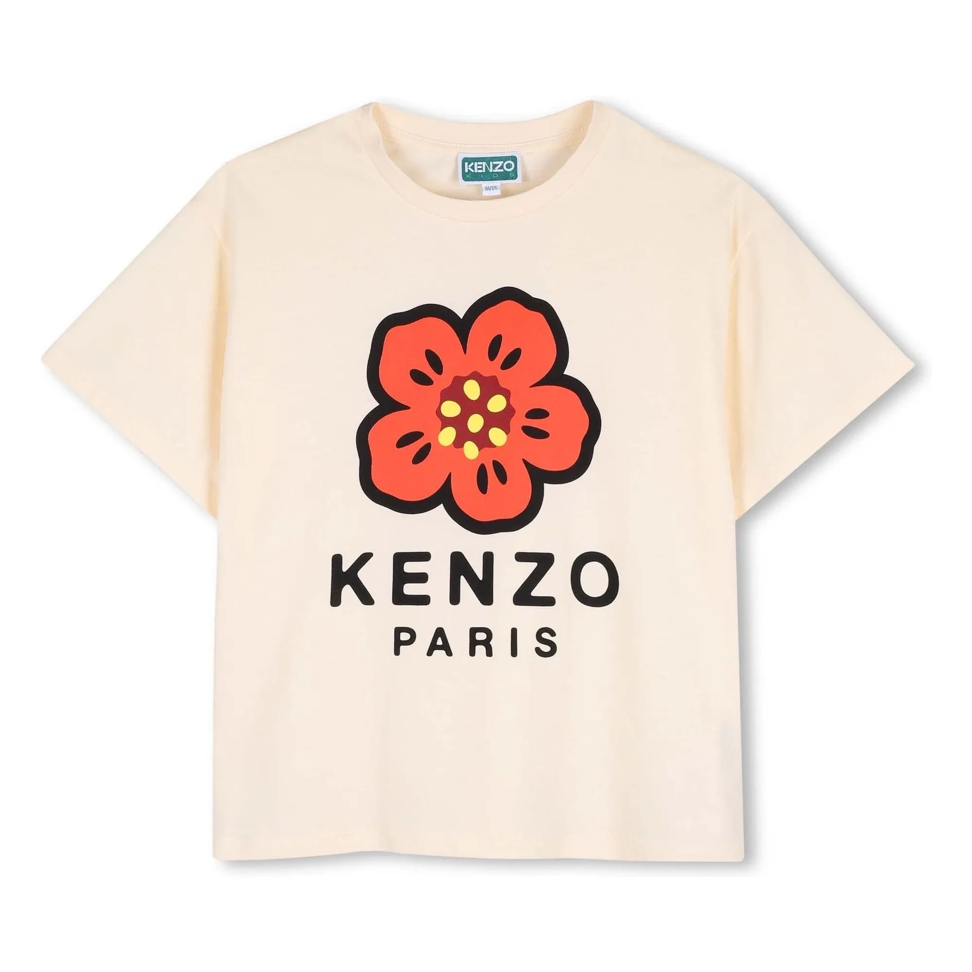 Kenzo - Camiseta con estampado floral | Crudo