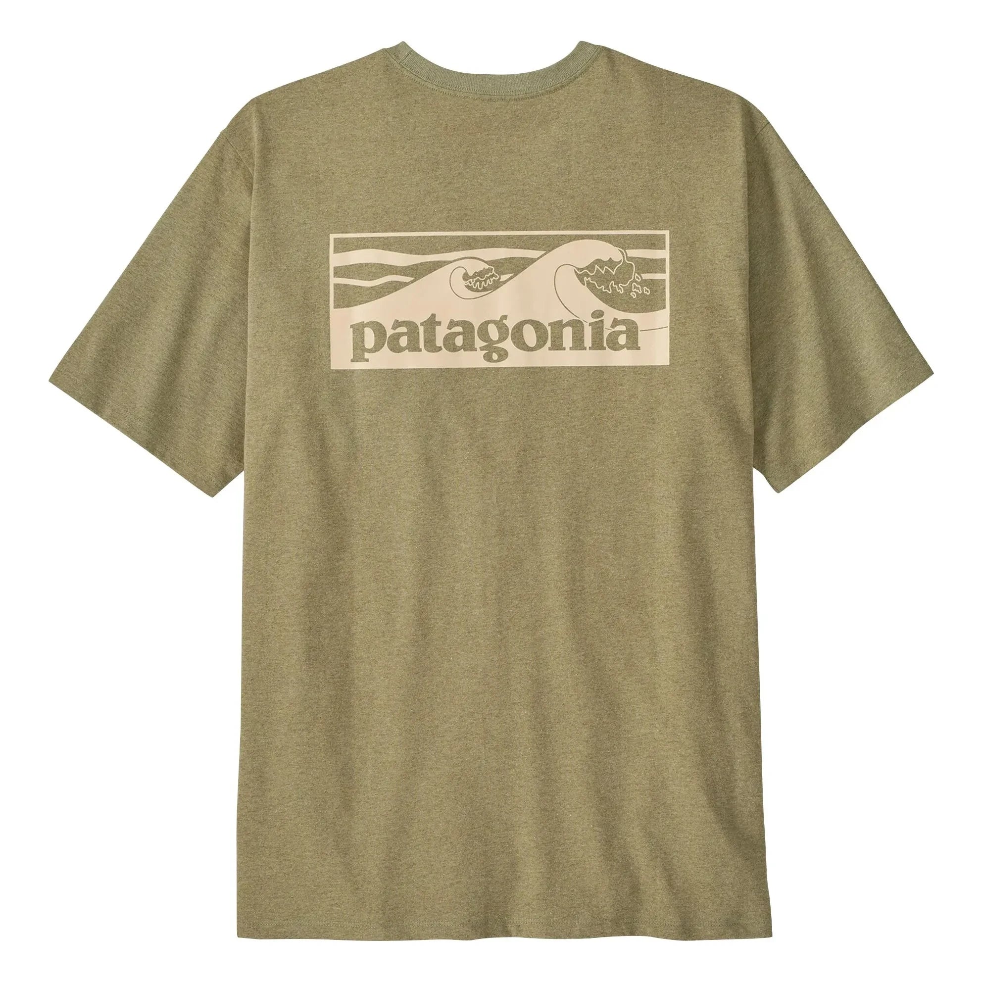 Patagonia - Camiseta Logo Boardshot | Caqui