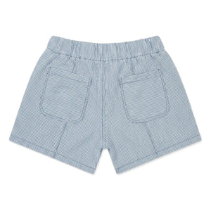 Cozmo - Shorts vaqueros de ámbar a rayas | Azul claro