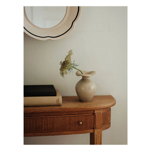 Broste Copenhagen - Jarrón Florentina | Beige