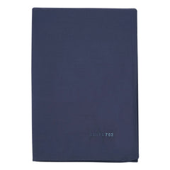 Funda de edredón de percal orgánico de Suite 702 | Azul marino