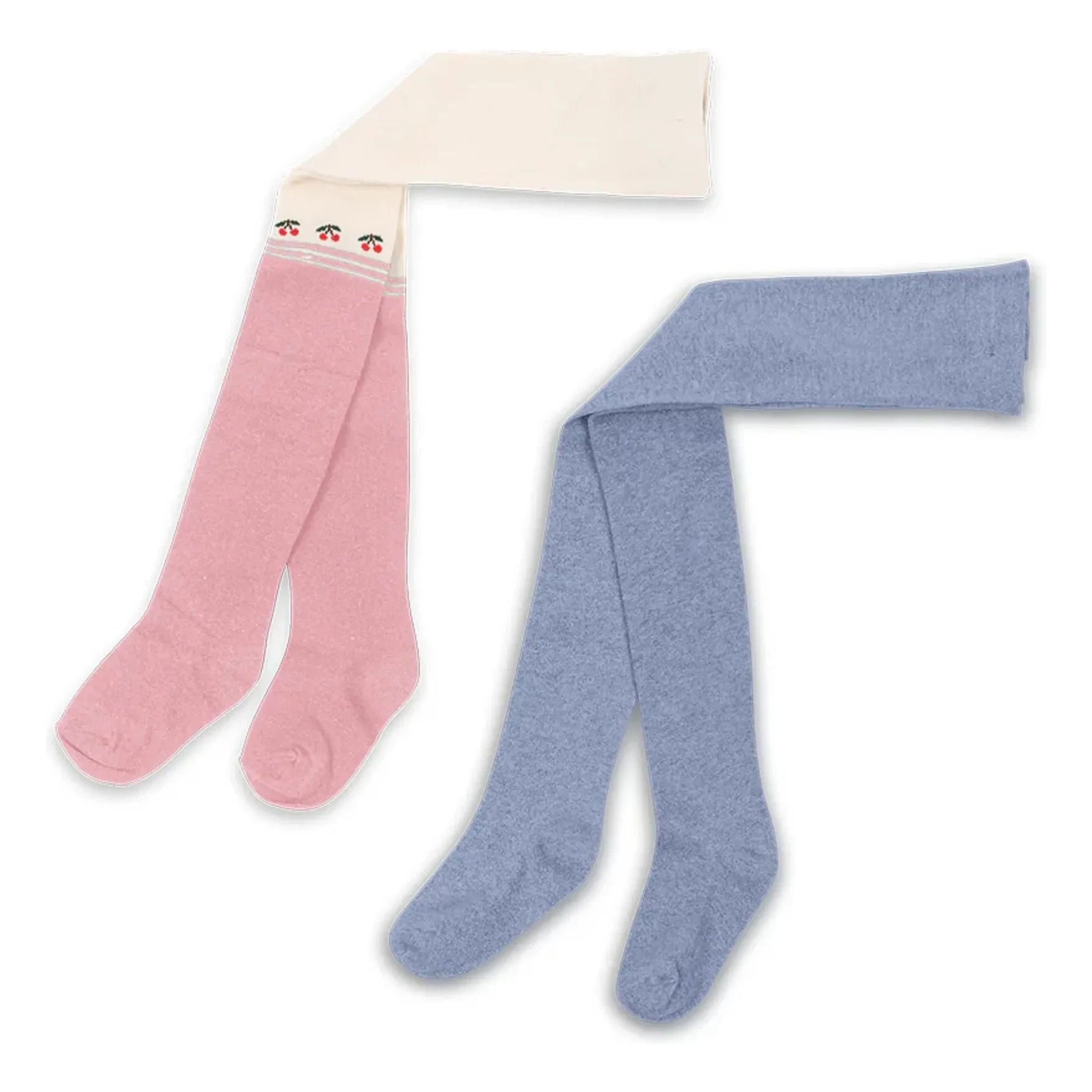 Konges Sløjd - Set de 2 pares de mallas Cherry | Rosa