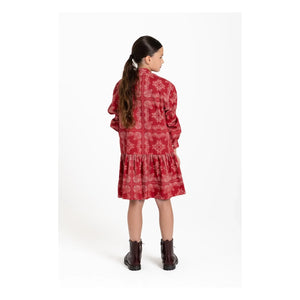 Cien Piezas - Vestido Romy Bandana | Rojo oscuro