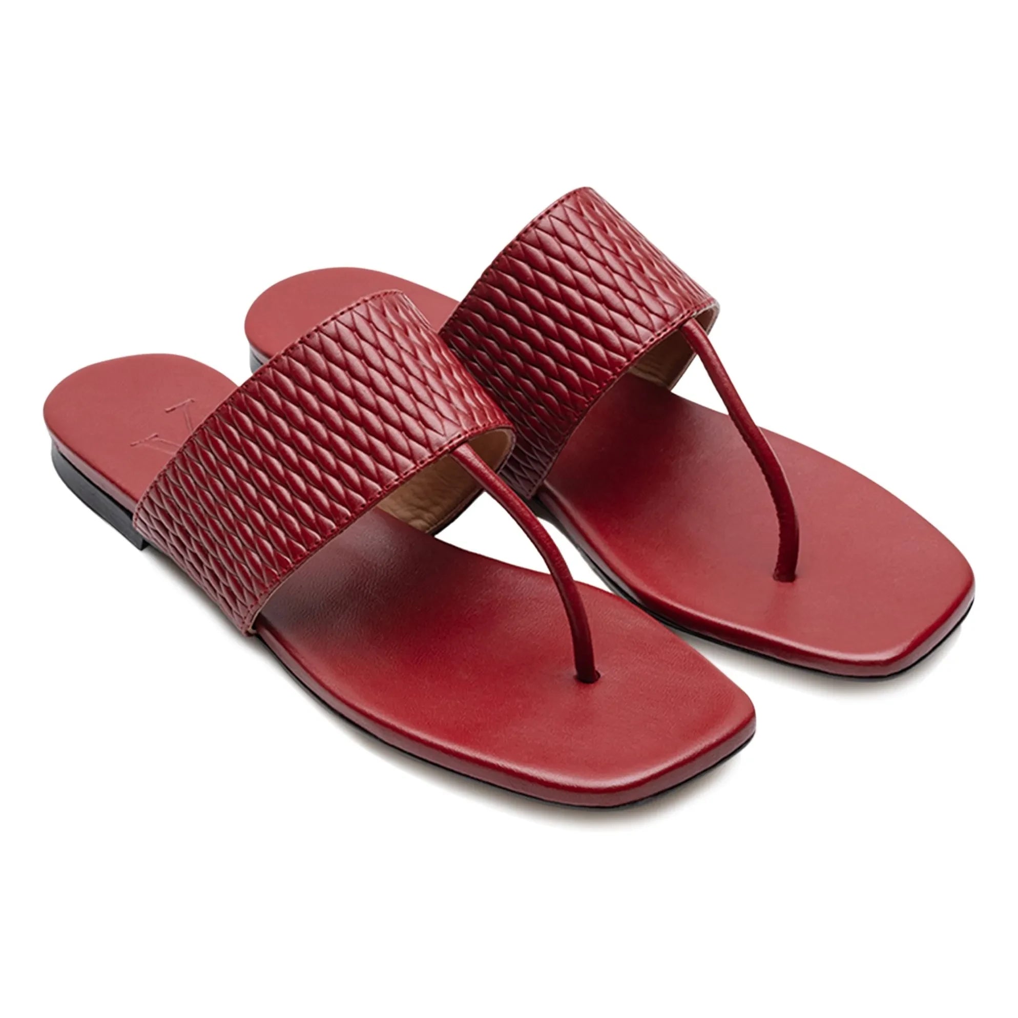 Lachoix - Sandalias de piel Margot | Rojo