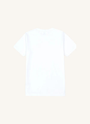 Wood Wood - Ace Camiseta de Algodón Orgánico | Blanco