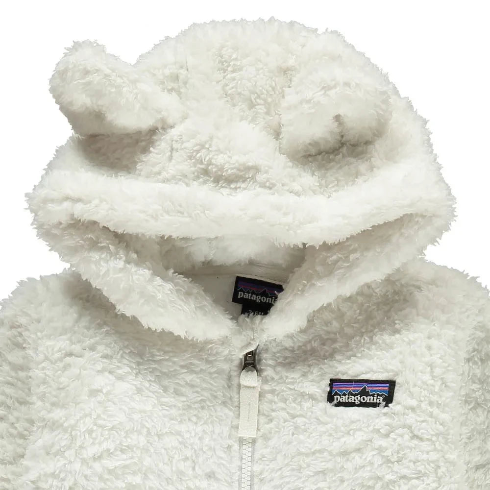 Patagonia - Sudadera con capucha con orejas de piel sintética | Blanco