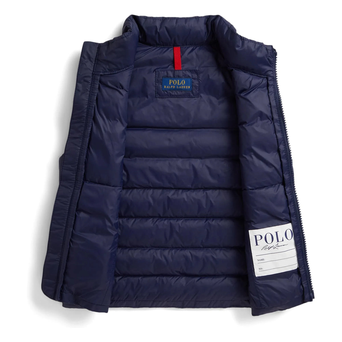 Ralph Lauren - Chaleco acolchado sin logo Fibras recicladas | Azul Marino