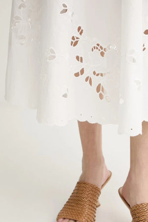 Weekend Max Mara Vestido de verano de algodón TARTUFO