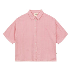 a.p - Camisa de rayas de algodón | Rosa