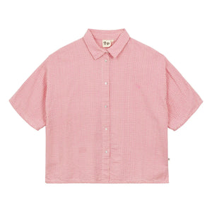 a.p - Camisa de rayas de algodón | Rosa