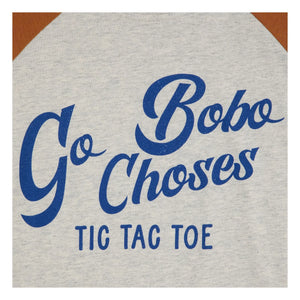 Bobo Choses - Camiseta con bloques de color de algodón orgánico de Bobo Choses | Gris jaspeado