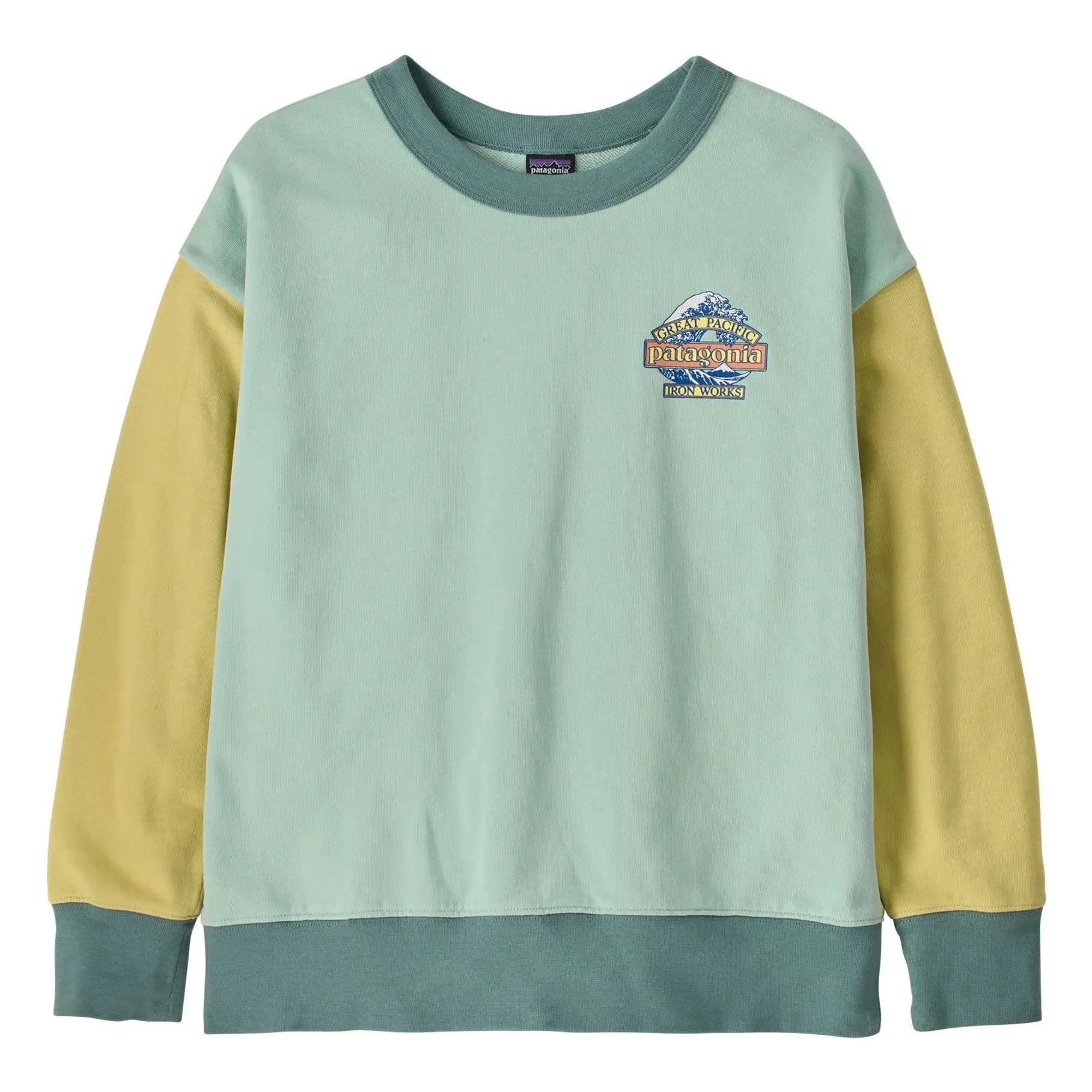 Patagonia - Sudadera Great Waves algodón orgánico | Azul claro