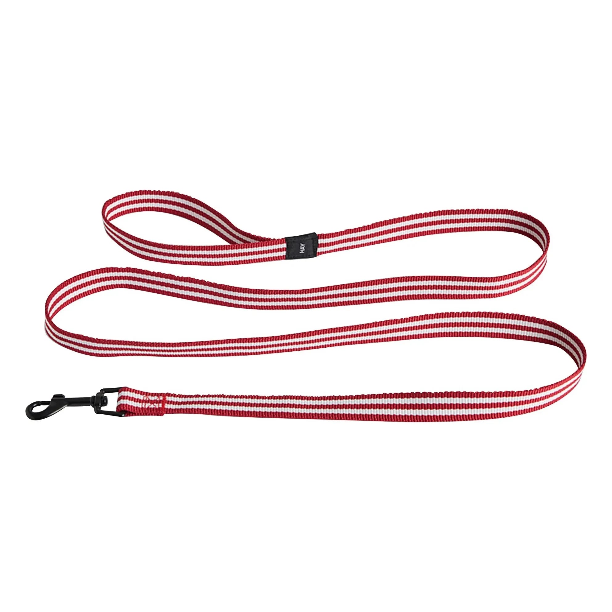 Hola - Collar para perro rayado | Rojo