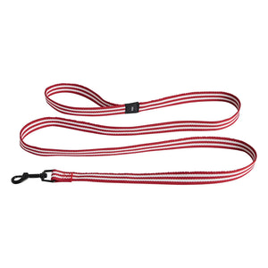 Hola - Collar para perro rayado | Rojo