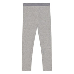 Petit Bateau - Jegging liso | Gris jaspeado