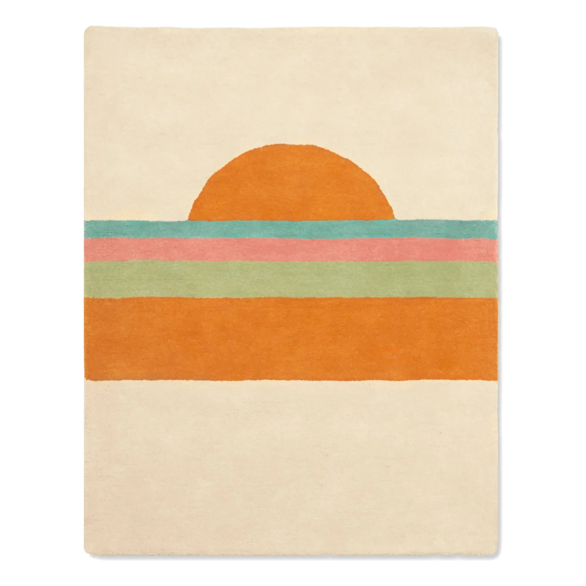 Bleuu-studio - Alfombra Puesta de Sol | Naranja