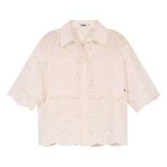 Indee - Camisa bordada Valbelle | Blanco