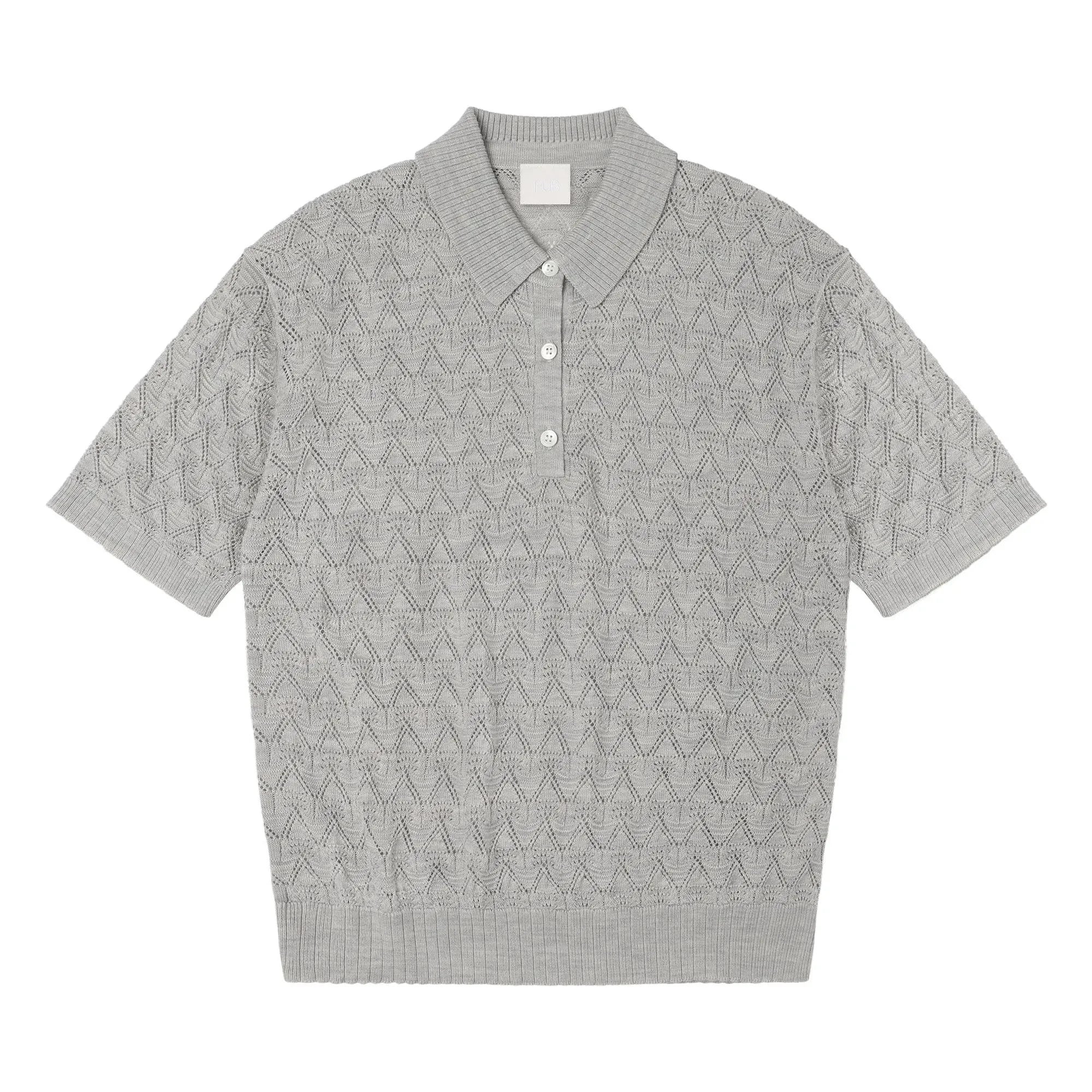 FUB - Polo Lana | Gris