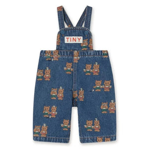 Tinycottons - Denim Salopet Tea Room | Mavi