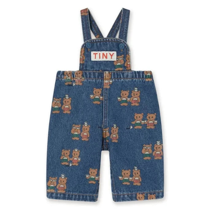 Tinycottons - Denim Salopet Tea Room | Mavi