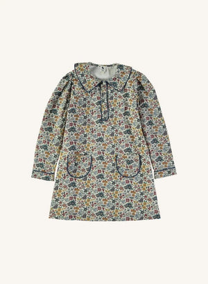 Risu Risu - Paola Liberty Vestido Orgánico de Algodón | Verde