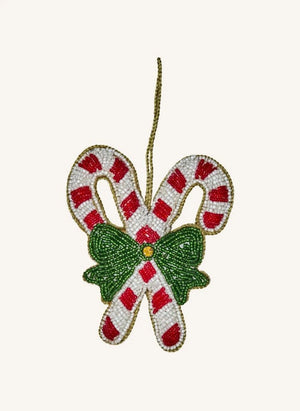 Rice - Caramelo de arroz adorno navideño | Rojo