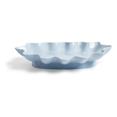 &Klevering - Plato de cerámica Sun | Azul hielo