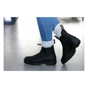 Blundstone - Botines Chelsea clásicos de piel lisa - Colección para adultos | Negro