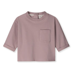 Gray Label - Camiseta de algodón orgánico | Rosa empolvado