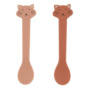 Trixie - Sra. Gato Cucharas de Silicona - Set de 2 | Rosa