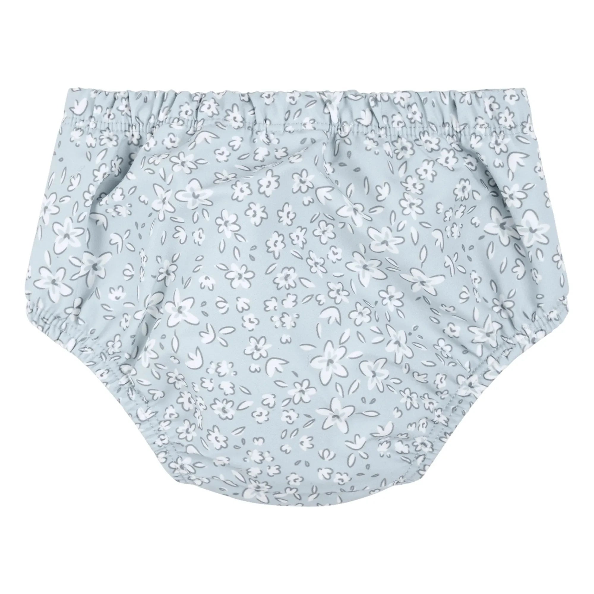 Petit Lem - Fleurie - Traje de baño de fibra reciclada con protección UV | Azul