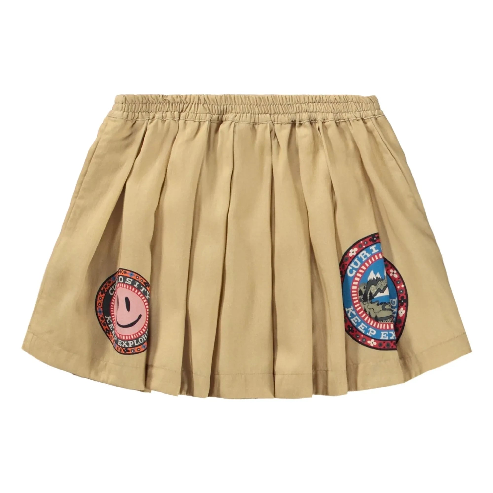 Molo - Falda Breeta Smiley | Camel