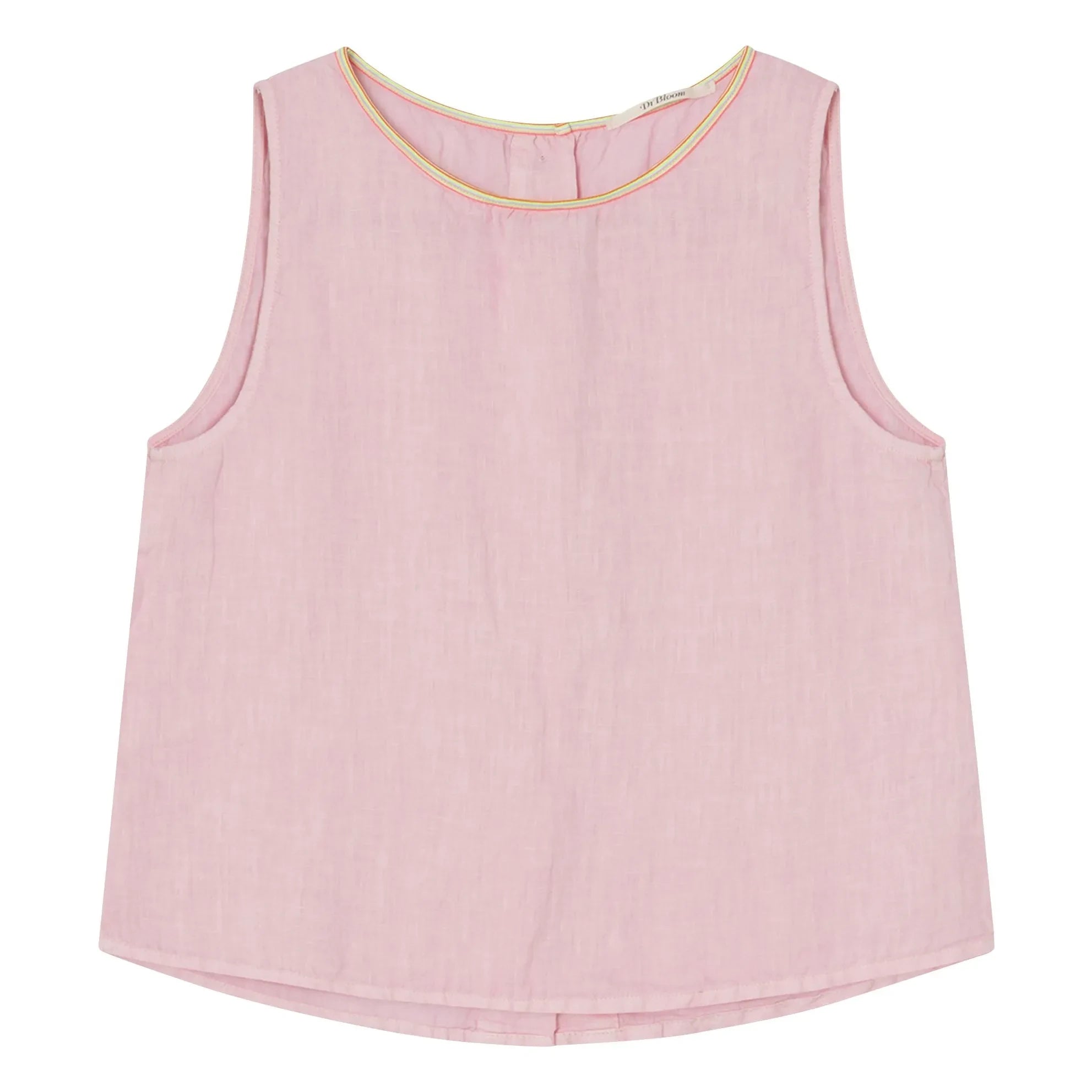 Dr Bloom - Blusa de lino Ana | Rosa empolvado