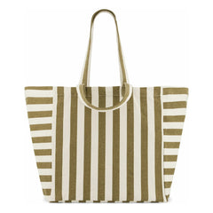Rose in April - Bolso tote a rayas Elisa | Oliva
