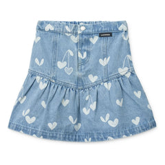 Liewood - Dayla Denim Etek Hearts | Açık Mavi