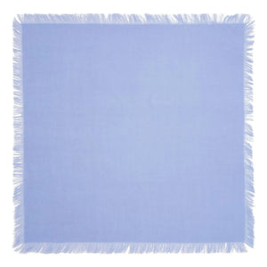Bompard - Mini sarga cachemir cuadrada | Azul claro