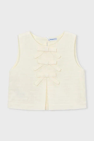 Camiseta de lino para niños Mayoral