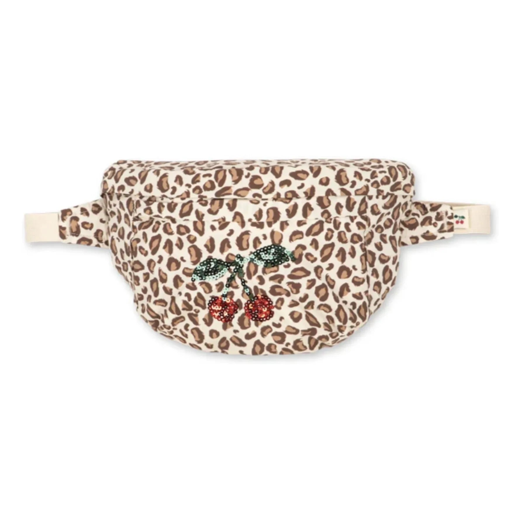 Konges Sløjd - Bolso Leopardo con Lentejuelas | Marrón
