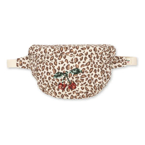 Konges Sløjd - Bolso Leopardo con Lentejuelas | Marrón