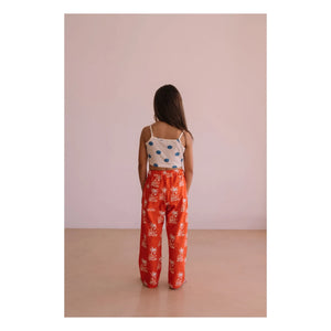 We Are Kids - Elia Pantalón Palma con Bajo Ancho | Naranja