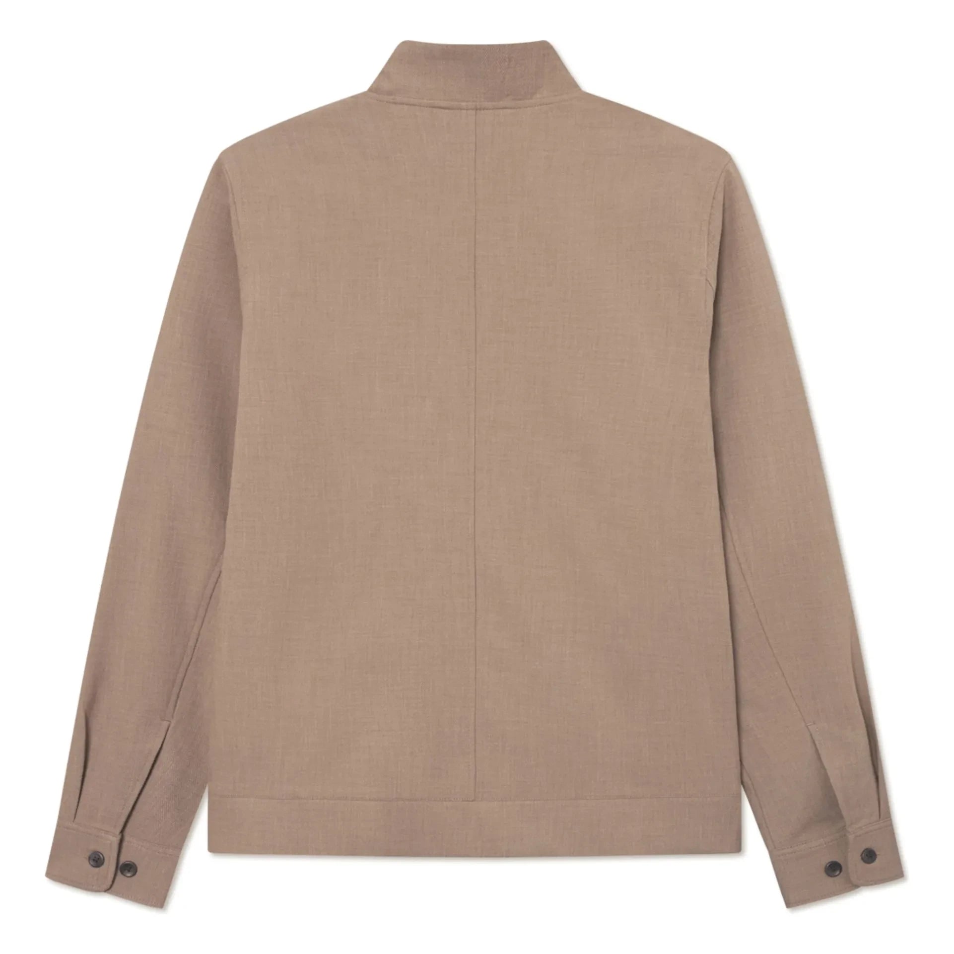 Les Deux - Chaqueta Bomber con Textura Como | Marrón