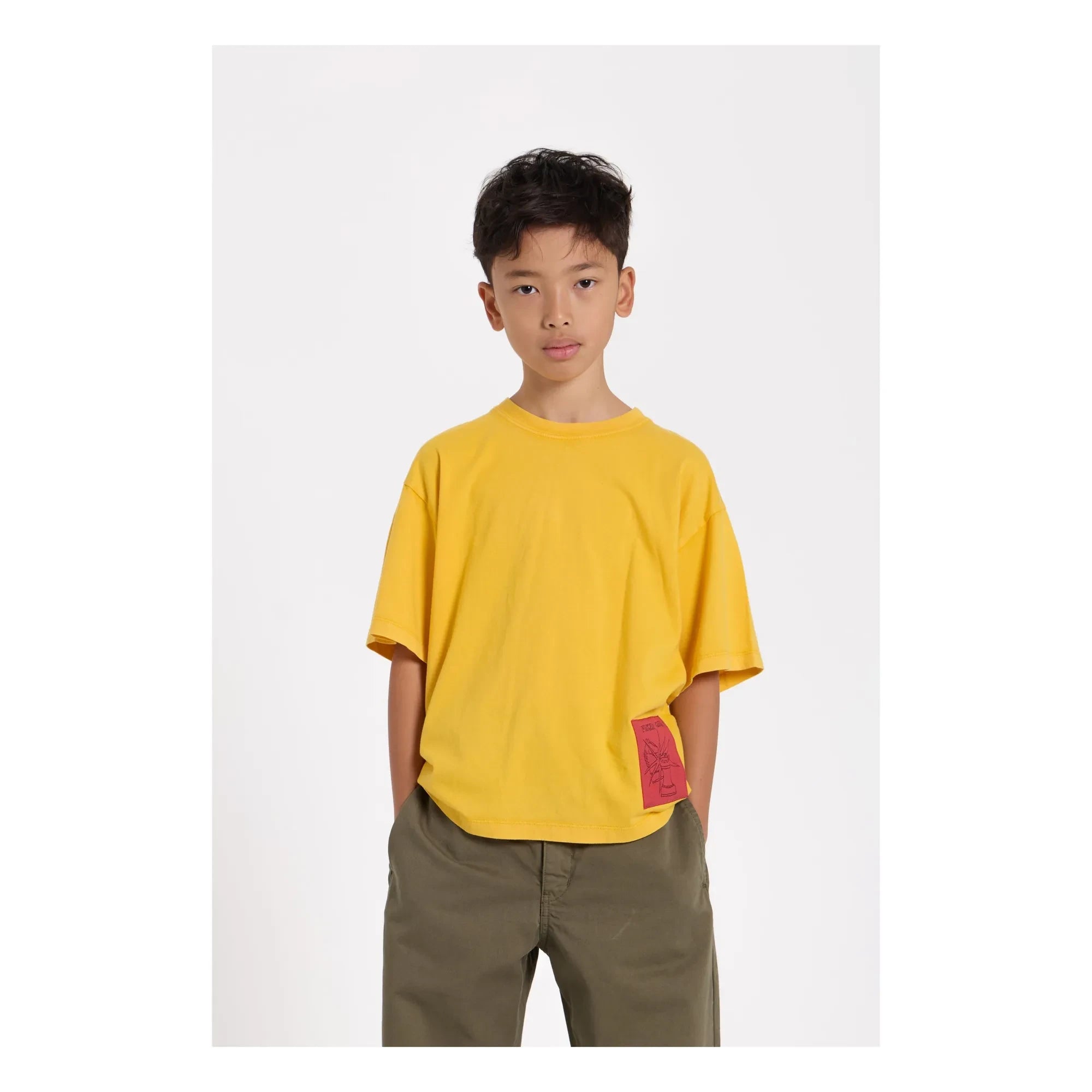 Dedo en la nariz - Camiseta King Algodón orgánico | Amarillo