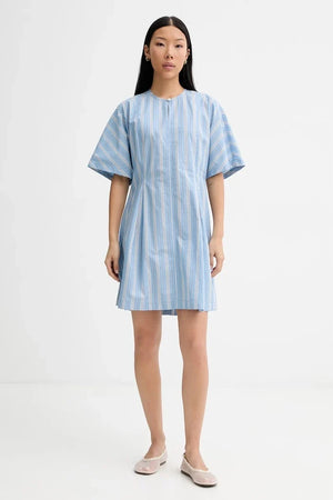 Vestido acampanado de algodón Marc O'Polo