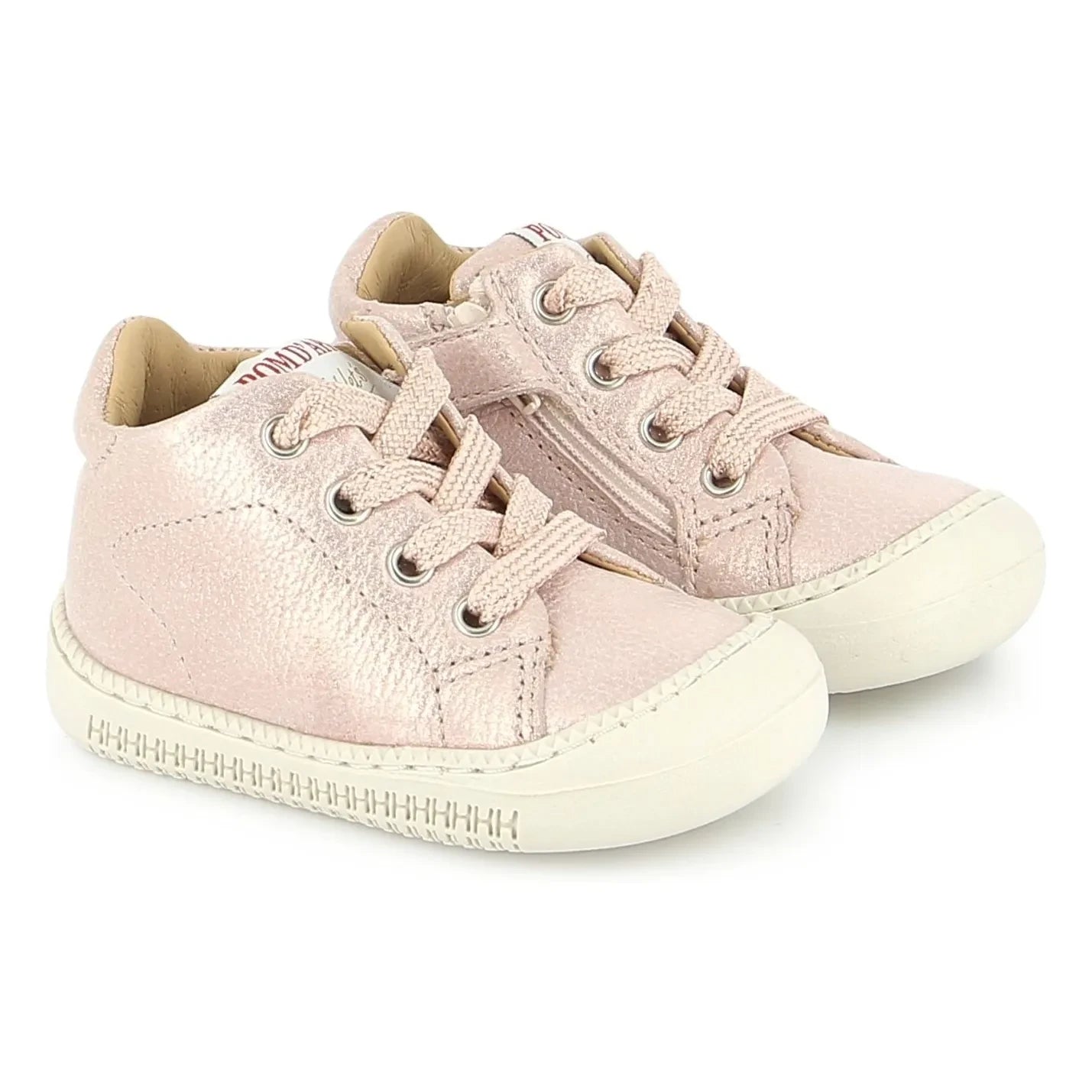 Pom d'Api - Botas con purpurina Yaka Walk | Rosa empolvado