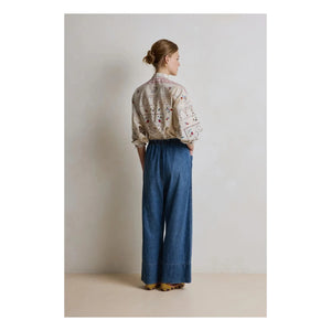 Hod - Babakar Pantalón de Algodón | Azul Marino