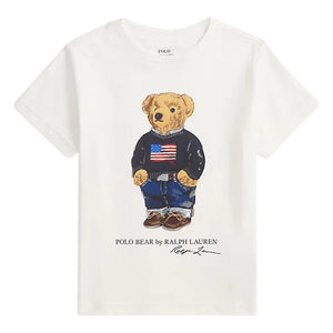 Ralph Lauren - Camiseta de punto Bear | Blanco
