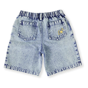 Goldie + Ace - Goldie+Ace x Smallable Exclusivo - Pantalones cortos Bermuda Kirby | Azul