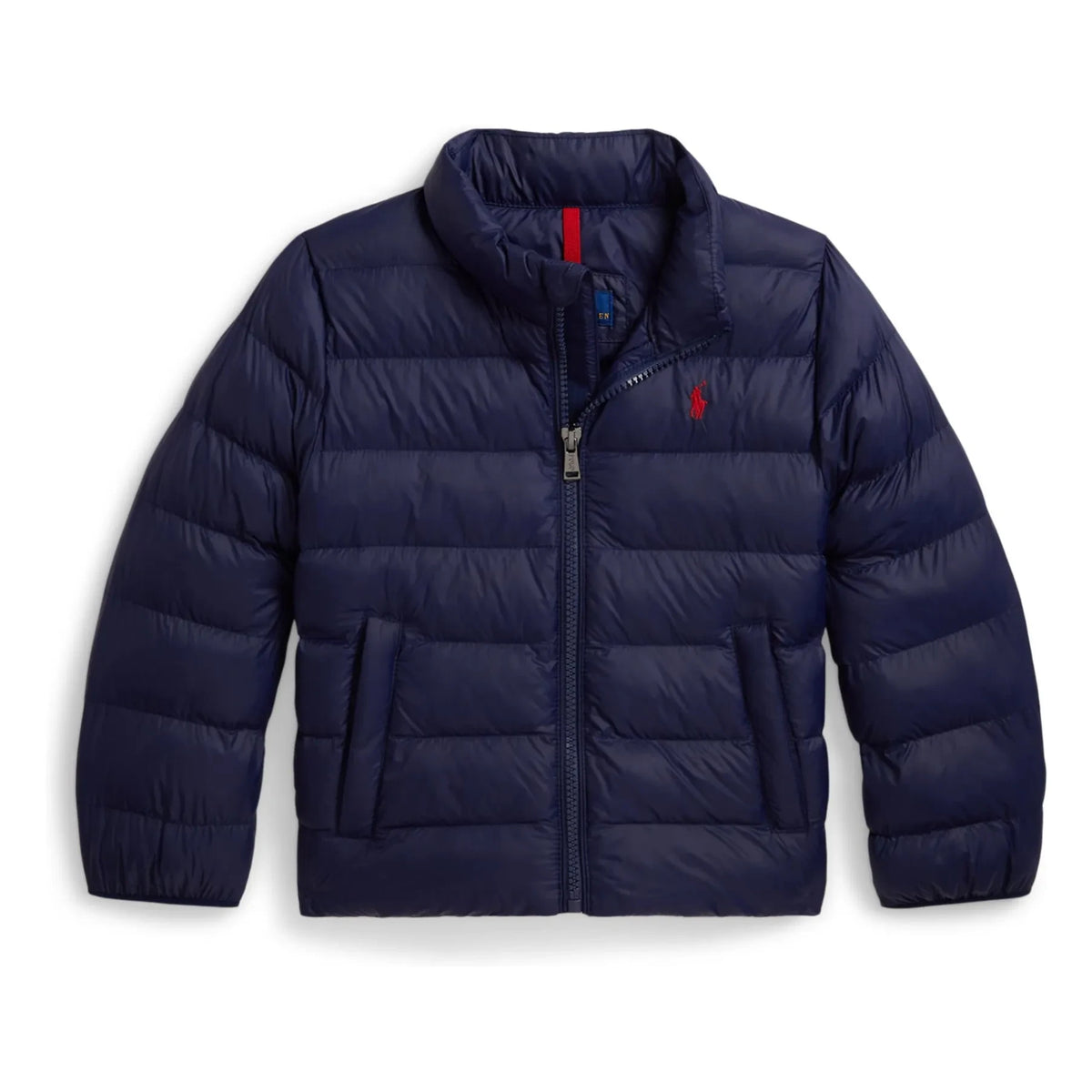Ralph Lauren - Chaqueta acolchada con logotipo de fibra reciclada | Azul marino