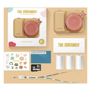 Zoofamily - Cámara estampada de zoo - Zorro